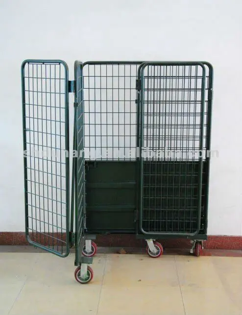 Js Double Vertical Doors Trolley With Universal Wheels Mkb Series Supermarket Storage Rolling Cart Buy Logistics Trolley Trolley Cart Four Wheel Trolley Product On Alibaba Com