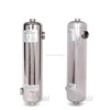 Swimming pool shell and tube double pipe heat exchanger price