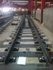 BS80 12# railway turnout with High manganese Steel Frog used on concrete bearer