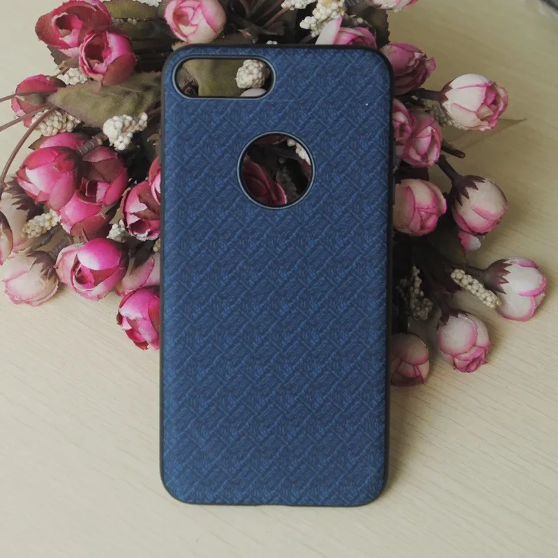 Newest beautiful TPU Cover mobile phone leather Case for iPhone 7 / 7 plus used with ring buckle