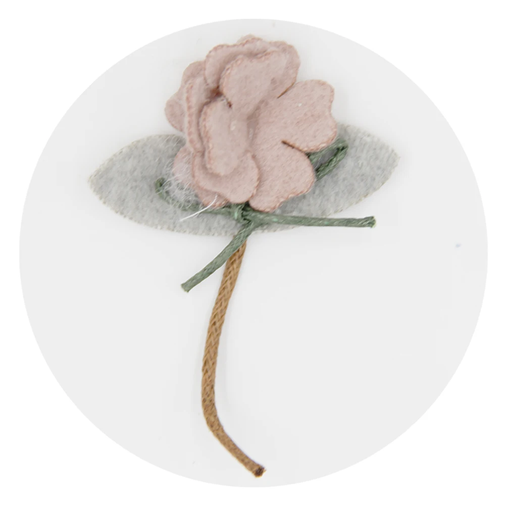 
Gold supplier applique embroidery flower patches badge manufacturers knife pendant 