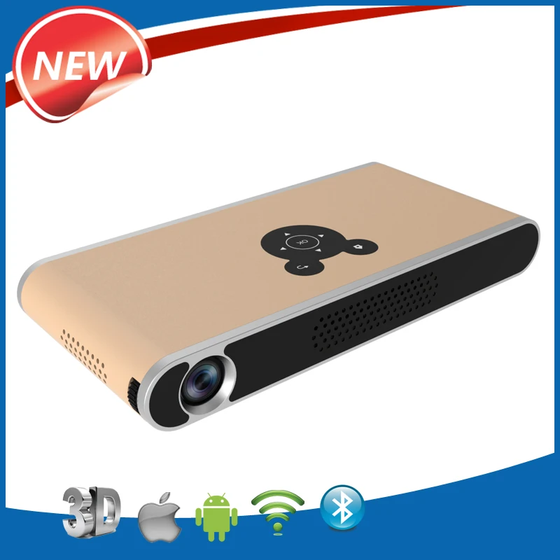 

Mini 1080p Bluetooth Oem Small Led Fiber Optic Laptop With Built-in Projector, N/a