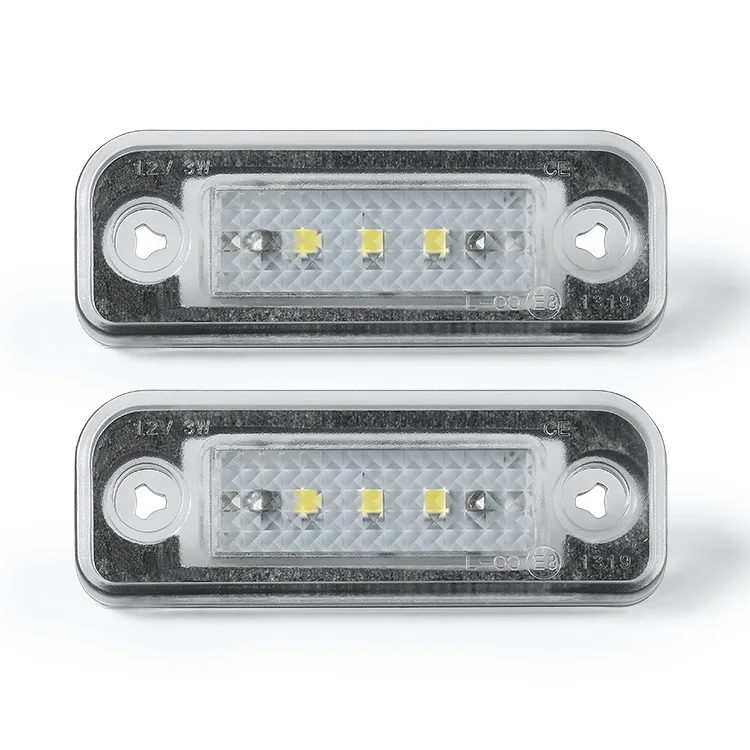 High Quality Led License Plate Light Led Lamp 12v W203 Car Accessory