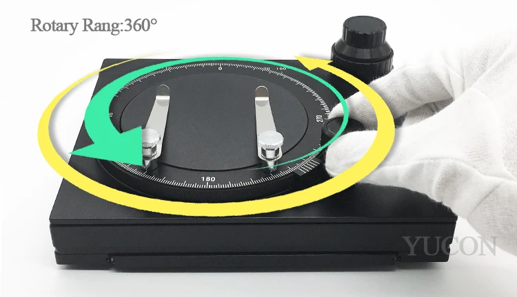 XY movable microscope mechanical stage, mechanical stage microscope