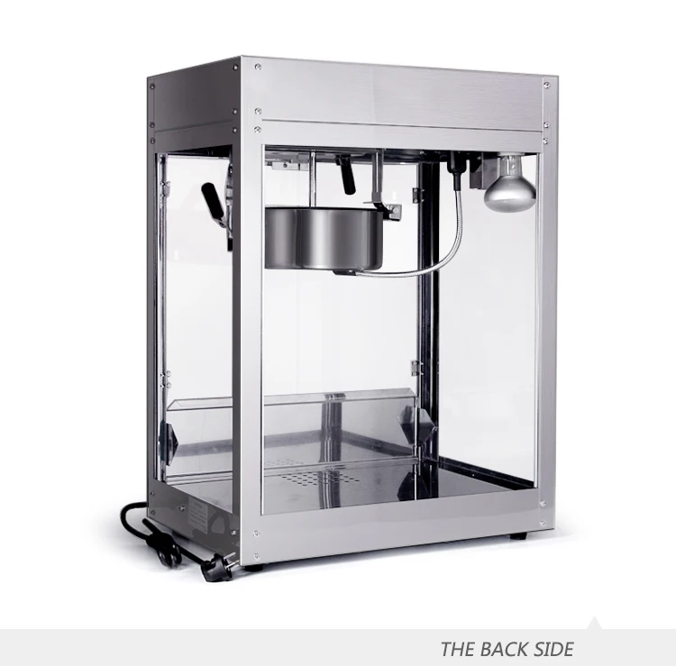 CE ETL Approved All Stainless Steel Commercial Popcorn Machine Popcorn