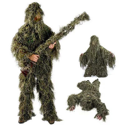 

Ghillie Suits Outdoor camping Nomad Woodland Camouflage Clothing army Sniper Military Clothes military Sniper Suit, Color