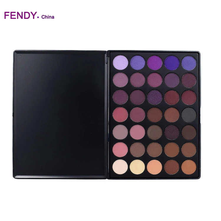 

Custom logo 35 Colors Makeup Eyeshadow Palette Natural Nude Matte Shimmer Glitter Pigment Eye Shadow Palette, 35 color