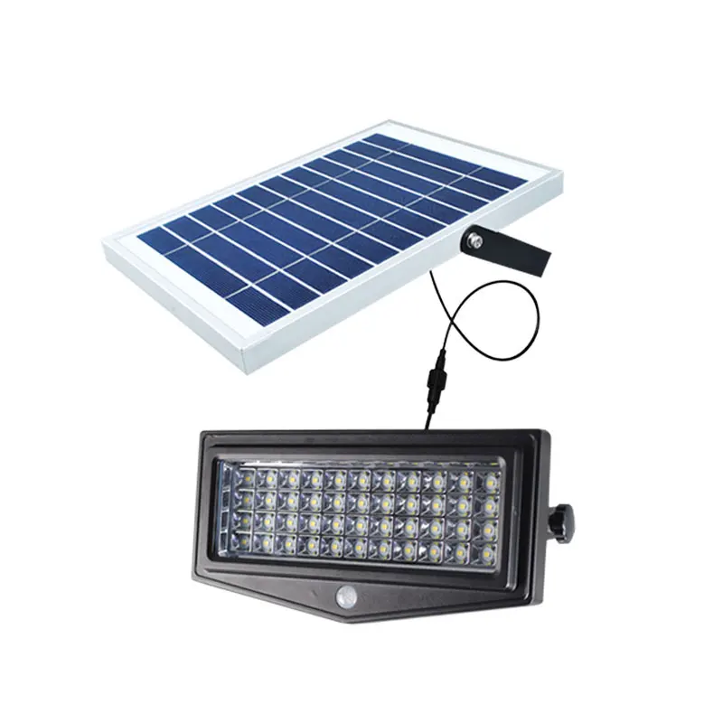 Separate design outdoor waterproof solar powered motion activated flood lights,led solar security lights