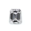 Moissanite stores sells clear VVS1color DEFGHIJ 9mm can be made emerald cut moissanite engagement rings as a birthstones present