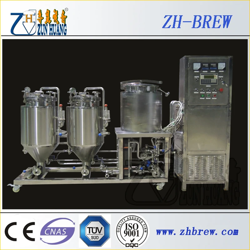 Hot sale stainless steel 50L homebrew beer brewing equipment.