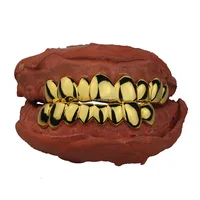 

Missjewelry Hip Hop Cheap 18k Gold Teeth Grills Grillz