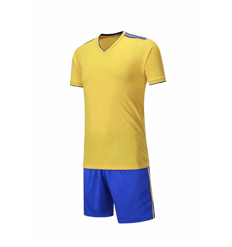 Custom Sportswear Plain Yellow Soccer Jersey For Sale - Buy Plain ...