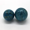 Wholesale Blue apatite sphere Crystal Ball Spheres for decoration