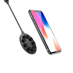 Portable Qi Wireless Fast Charging Pad Car Mobile Phones