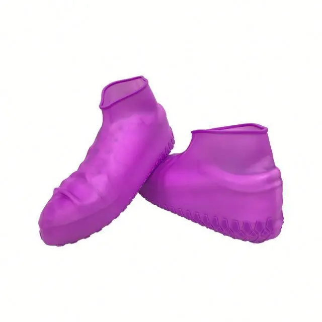 

Stylish Waterproof Rain Shoe Protector silicone Waterproof Shoe Cover Outdoor For Men, White, black, blue, green, red, orange, purple, customized.