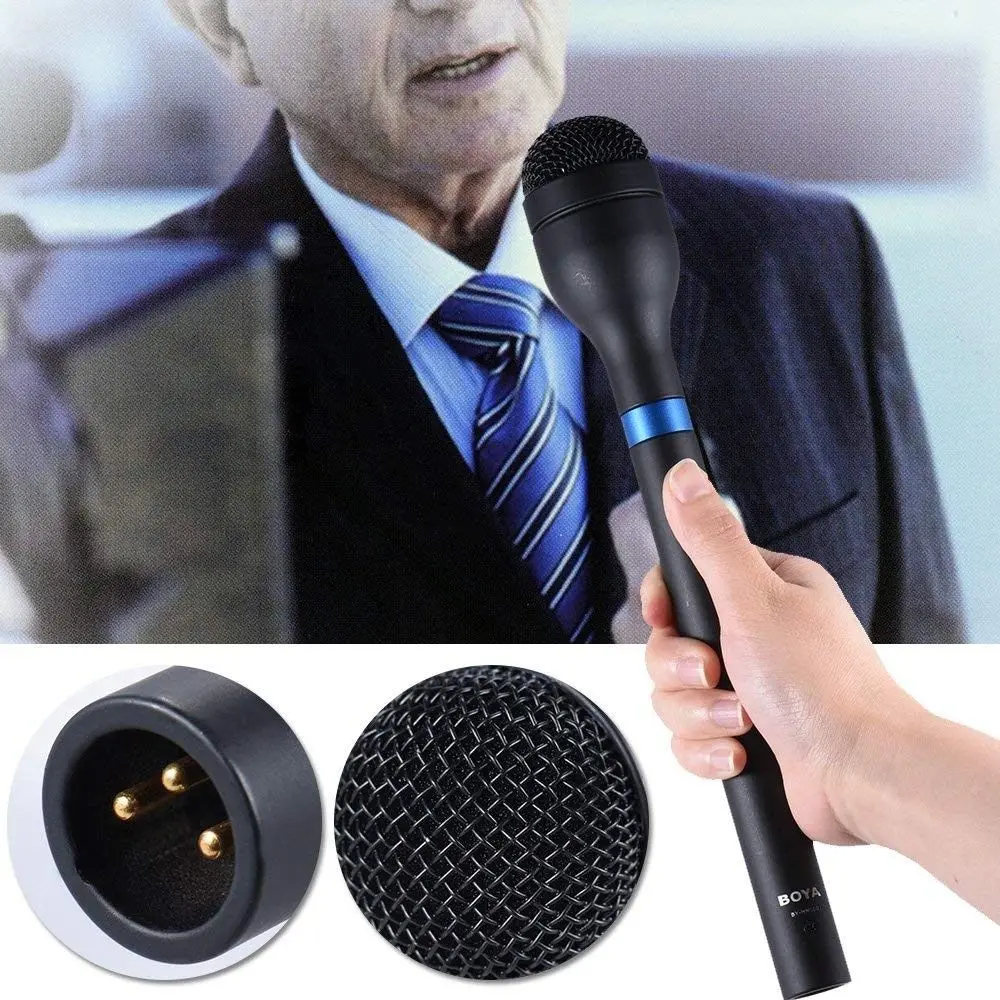 Byhm100 Omnidirectional Handheld Dynamic Microphone For Eng Wireless
