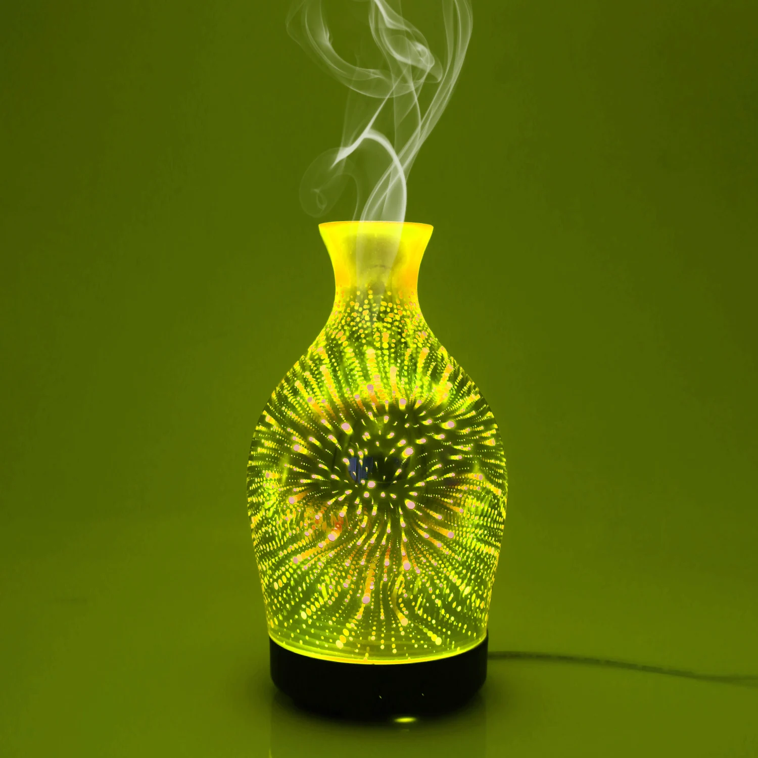 Hu71 Magic Wand No Water Tank Ultrasonic Humidifier Colorful Night