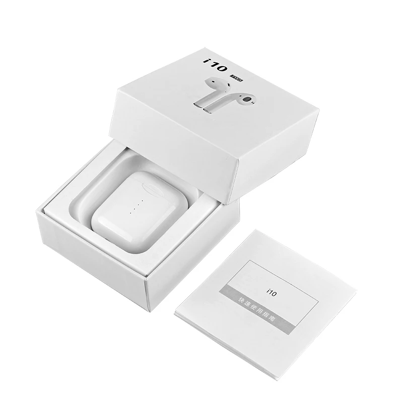 

i10 tws 5.0 mini Earphone wireless charging Siri Double Ear hands-free call BT5.0 bluetooth wireless Earbuds i10