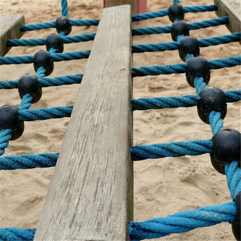 Wire Rope Fittings Accessories For Playgrounds Adjustable Plastic Rope