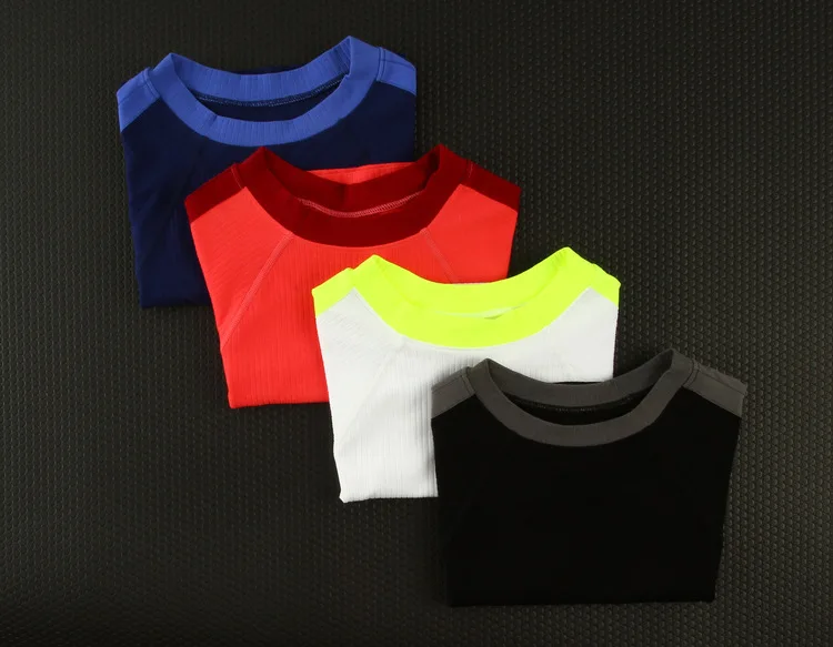 Gym T shirt Compression Tights Women's Sport T-shirt Dry Quick Running Short Sleeve T-shirts Fitness Women Clothes Tees & tops