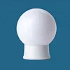 dusk to dawn outdoor lights IP44 Ribbed Globe Spherical 240V 20 polycarbonate sphere Ceiling E27 Light
