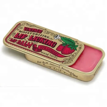 Rectangular Lip Balm Slide Tin Can - Buy Slide Tin,Slide Tin Can,Lip ...