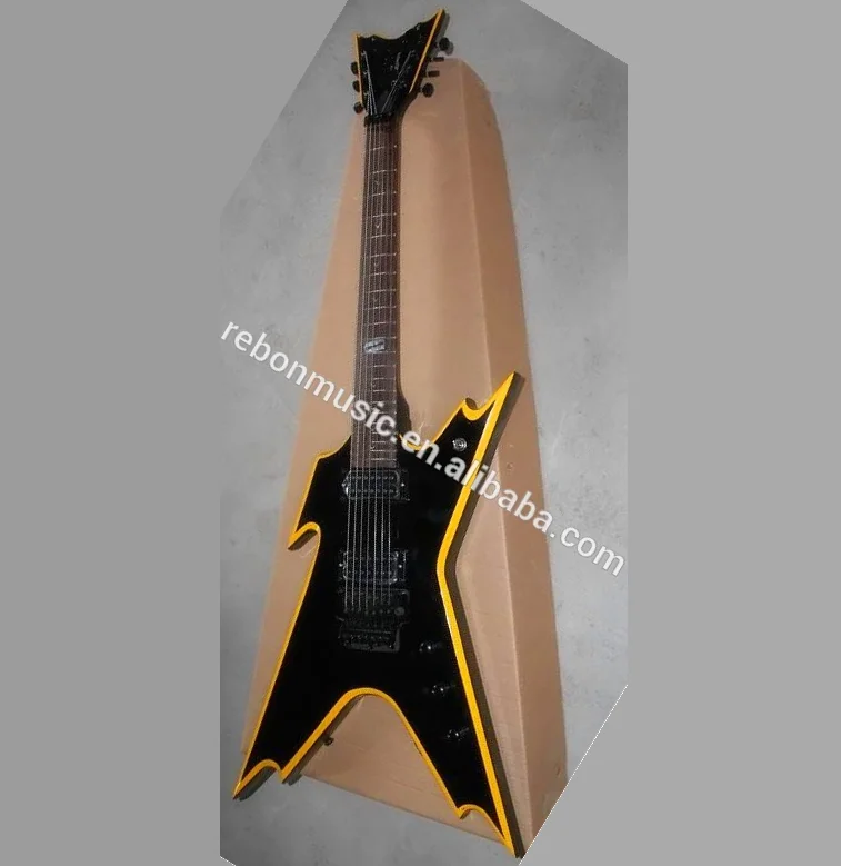 

Weifang Rebon Fly V shape electric guitar
