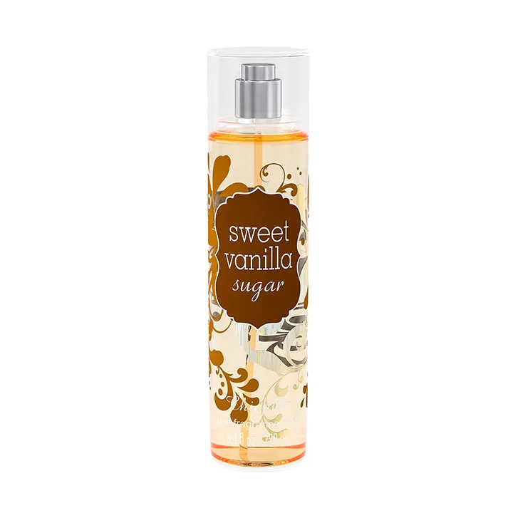 250ml wholesale fragrance sweet vanilla body mist fine fragrance