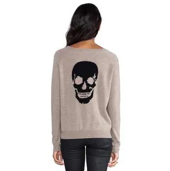 skulls sweater