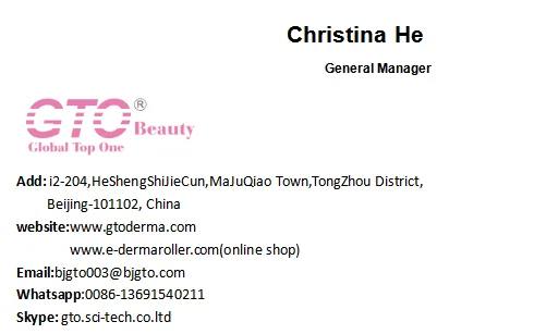best-seller GTO 540 derma roller use for beauty skin roller professional home use meso roller