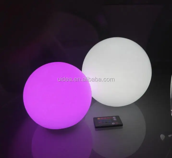 12cm LED Pool Orb Light with remote control / 4.7 inch wide water proof LED RGB Orb night lamp with remote control