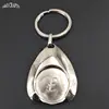 2018 New Style 12 Sides Metal Pound Token Coin Keyring