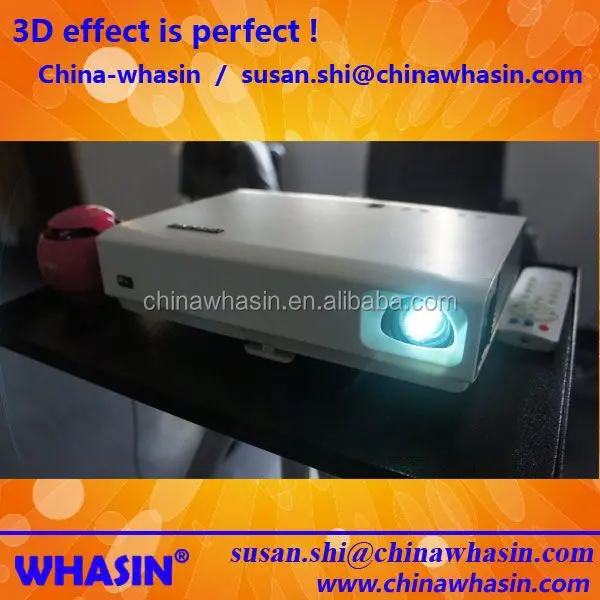 Made in China 3000 lumens 20000 hours LED LCD cheap pico projector module/small overhead projector price