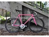 bullhorn handlebars 700c fixie Vintage Style steel frame single speed fixed gear bike bicycle