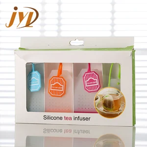 Image of Hot Sale New Design leaf Shape Silicone tea strainer