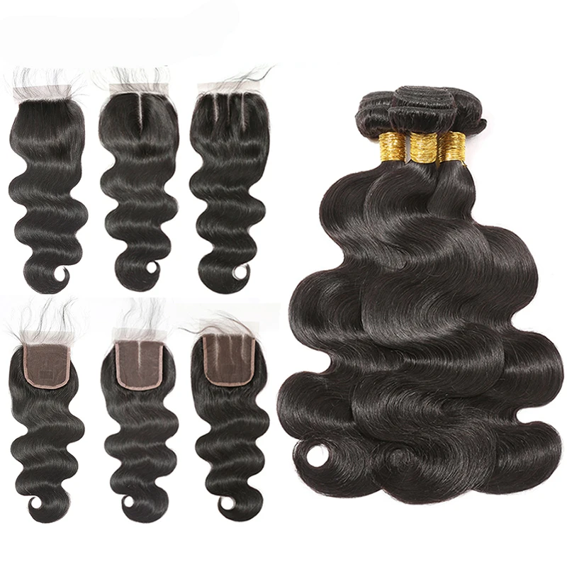 

10a Peruvian Body Wave Hair Bundles 100 Human Hair Weave extensions ready to ship