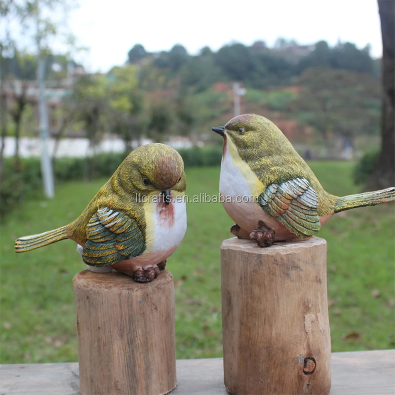 Home Decorative Artificial Bird Small Decoration Resin Bird Buy Resin Bird,Small Decoration