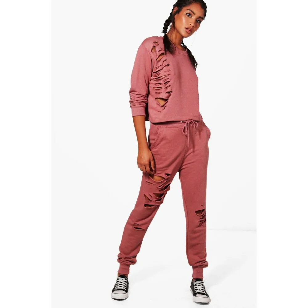 ladies slim fit tracksuit