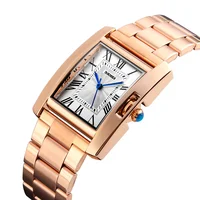 

skmei 1284 chic women quartz watches golden watch supplier guangzhou
