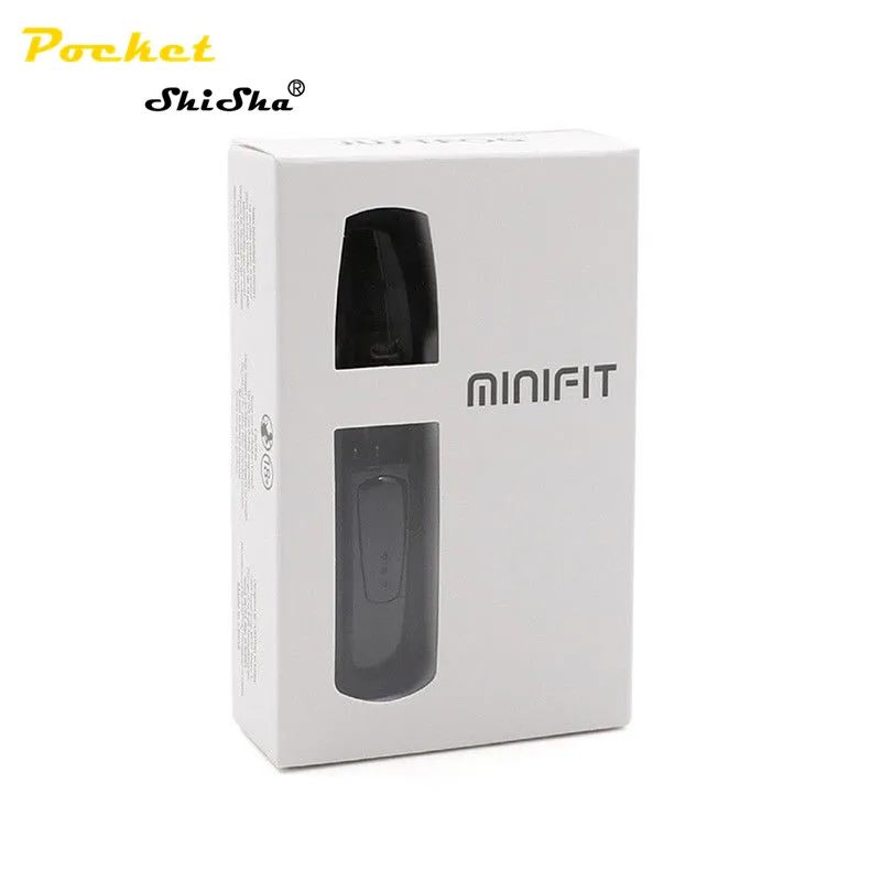 

new vape Minifit 370mah Pod System Electronic Cigarettes all in one Vape pen Kit 1.5ml Justfog mini fit, Black;silver;red .brozne;blue