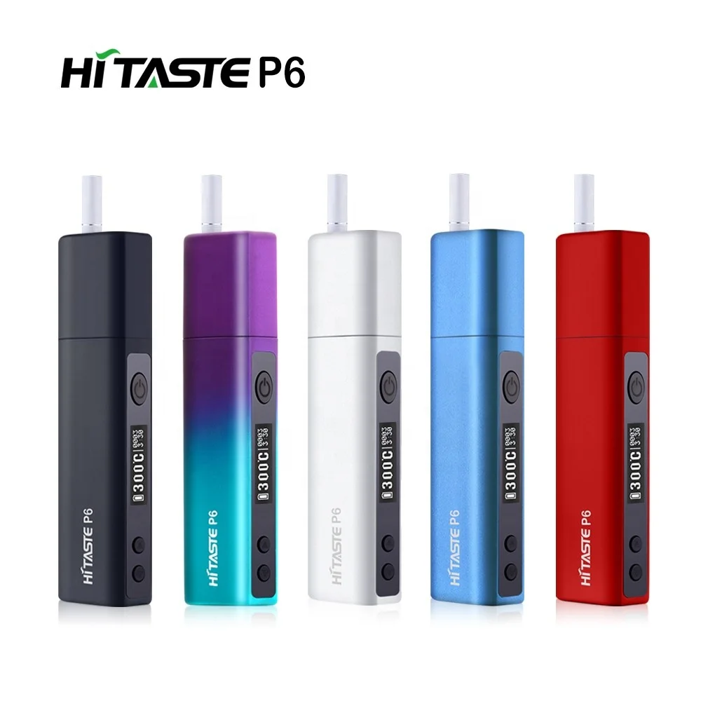 Factory Outlet Hitaste P6 Heated Tobacco Device Not Burn Product Smoke