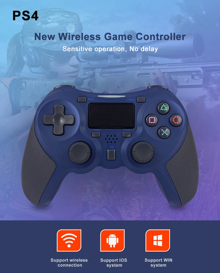 iPEGA PS4 Bluetooth Gamepad Joystick Wireless Bluetooth Game Controller Android TV