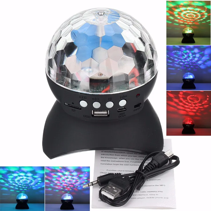 Disco Ball Party Lights Speaker With Wireless Function Buy Wireless