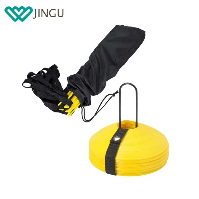
Sports Speed Training Agility Ladder With Cones And Free Carrying Bag 