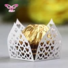 Nice Laser Cut Heart Pattern Cupcake Wrappers