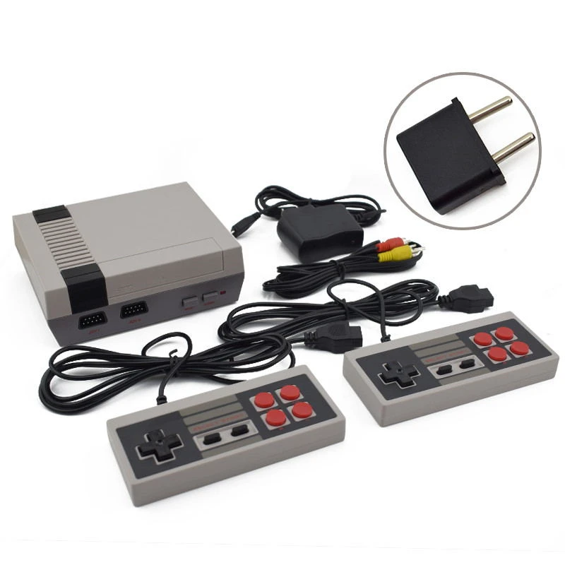 

600 AV port Classic Mini TV Retro Game Console, Gray