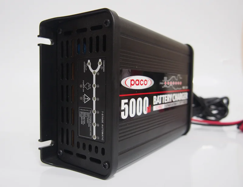 PACO Car Battery Polnilec MBC1205 7-stopenjsko tekoče polnjenje avtomobilskega akumulatorja