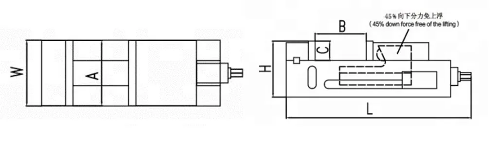 milling machine vice