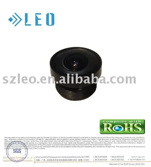 1.2mm Fisheye Lens