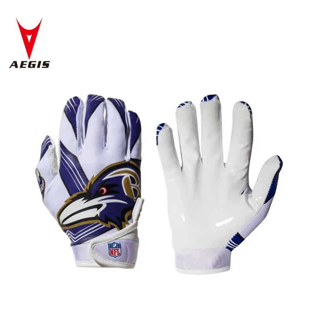 Wholesale American Football Gloves Men's Football Receiver Gloves Buy